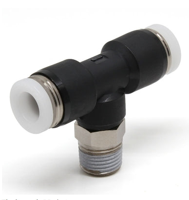 PB1/4-N1U Branch Tee 1/4" Tube x 1/8" NPT Thread