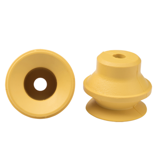 23.020.124.14 Bellows vacuum cup diam. 21 mm (1.5 bellows) HNBR yellow