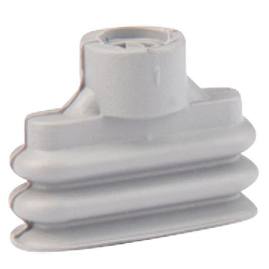 138.25x8.002.1 Oval vacuum cup 25x8 mm (2.5 bellows) NBR grey