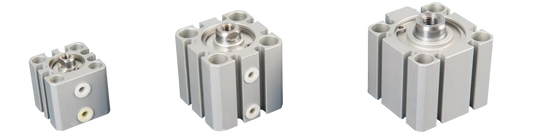 GR07.032-30 Short stroke cylinder, piston diam. 32 mm double acting stroke 30 mm